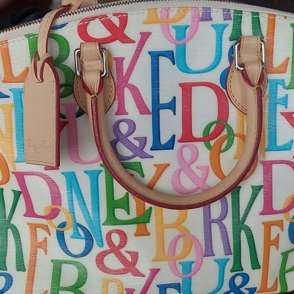 Dooney & Bourke rainbow Retro handbag - Picture 12 of 16